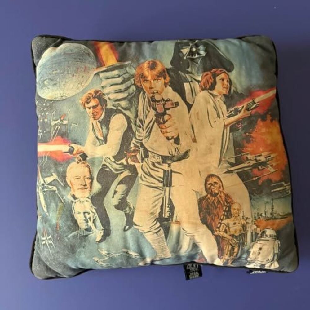 Star Wars 40th Anniversary Throw Pillow
